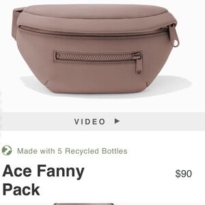 Dagne Dover Dusk Violet Ace Fanny Pack